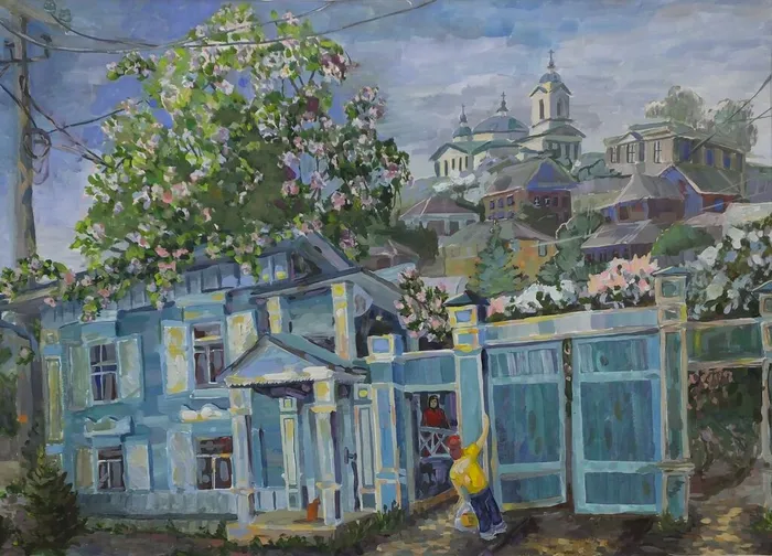 Вишневская Злата 16 лет. Утопая в летнем цвету. МБУ ДО ДШИ № 5 г. Иркутска. Преп. Москвич О.А., Ступина Е.И.
